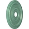Ekena Millwork Cole PVC Medallion (Canopies up to 6"), 22"OD x 3 1/2"ID x 1"P, Universal Pearl Metallic Sea Mist CMP22COFSM - alternate 2